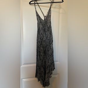 Free People Black and White Dress